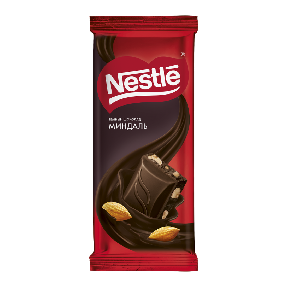 Nestle шоколад темный 90г